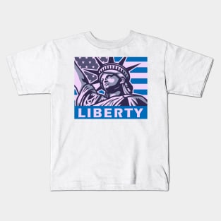 Statue Of Liberty Kids T-Shirt